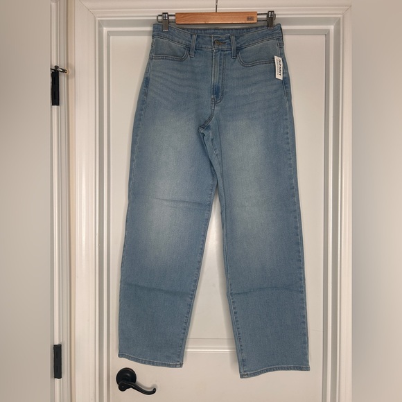 Women’s Old Navy High-Rise Wow Loose Light Wash Size 8 Jeans - Picture 9 of 14